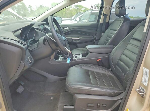 1FMCU9HD4JUB25540 2018 FORD ESCAPE Gold Vista interior delantera