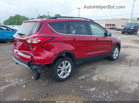 1FMCU9HD4KUA14357 2019 FORD ESCAPE Red Tył prawy