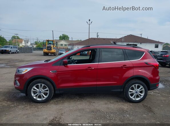 1FMCU9HD4KUA14357 2019 FORD ESCAPE Red Widok wnętrza 360 stopni