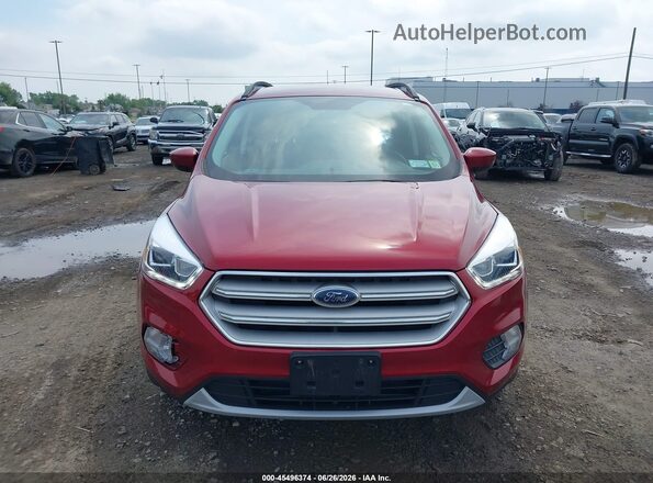 1FMCU9HD4KUA14357 2019 FORD ESCAPE Red Widok zestawu wskaźników