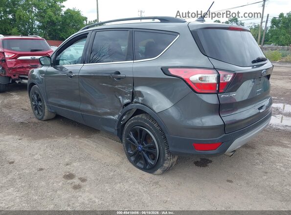1FMCU9HD5JUB30861 2018 FORD ESCAPE Gray Tył lewy