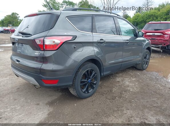 1FMCU9HD5JUB30861 2018 FORD ESCAPE Gray Tył prawy
