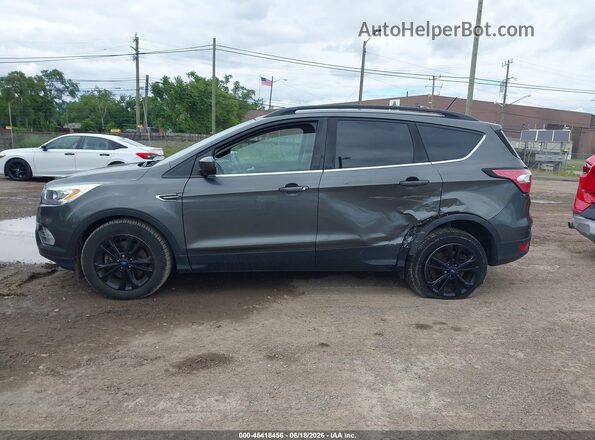 1FMCU9HD5JUB30861 2018 FORD ESCAPE Gray Widok wnętrza 360 stopni