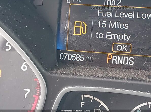 1FMCU9HD5JUB30861 2018 FORD ESCAPE Gray 