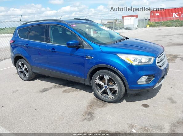 1FMCU9HD6JUB42789 2018 FORD ESCAPE Blue Սալոնի հետևի տեսք