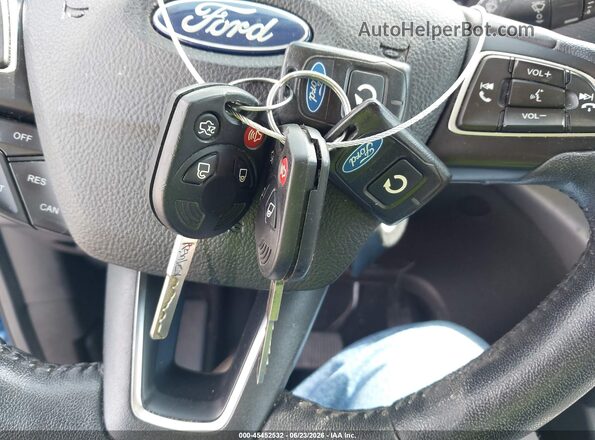 1FMCU9HD6JUB42789 2018 FORD ESCAPE Blue Առջևի վահանակի տեսք