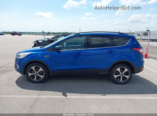 1FMCU9HD6JUB42789 2018 FORD ESCAPE Blue Սալոնի 360 աստիճան տեսք
