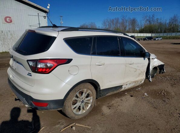 1FMCU9HD6JUB87876 2018 FORD ESCAPE White Tył prawy