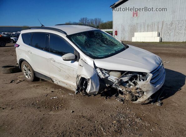 1FMCU9HD6JUB87876 2018 FORD ESCAPE White Przód prawy