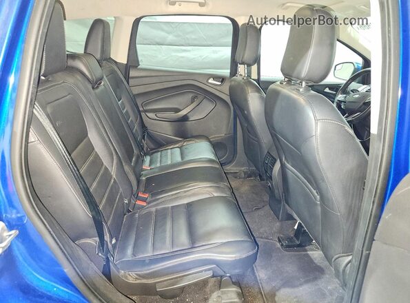 1FMCU9HD6JUD46007 2018 FORD ESCAPE Синий Вид задней части салона