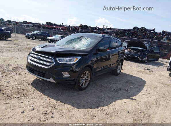 1FMCU9HD7KUB20463 2019 FORD ESCAPE Черный Передняя левая четверть