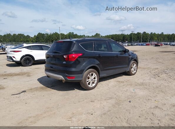 1FMCU9HD7KUB20463 2019 FORD ESCAPE Черный Задняя правая четверть