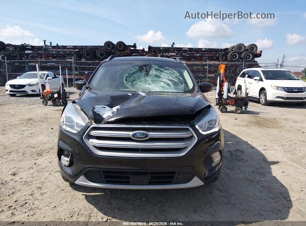 1FMCU9HD7KUB20463 2019 FORD ESCAPE Черный Вид задней части салона
