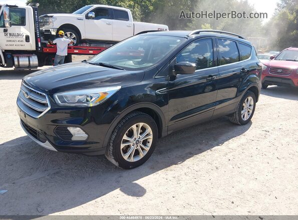 1FMCU9HD8JUC04578 2018 FORD ESCAPE Black Przód lewy