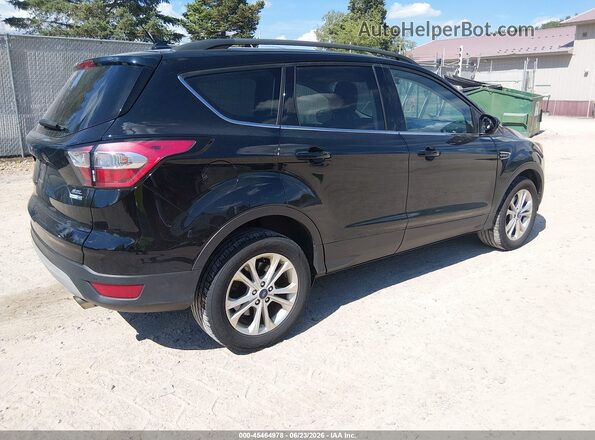 1FMCU9HD8JUC04578 2018 FORD ESCAPE Black Tył prawy