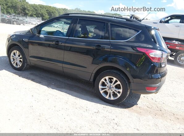 1FMCU9HD8JUC04578 2018 FORD ESCAPE Black Tył lewy