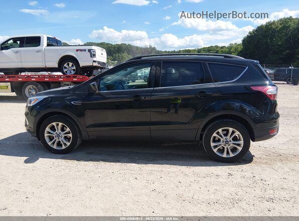 1FMCU9HD8JUC04578 2018 FORD ESCAPE Black Widok wnętrza 360 stopni