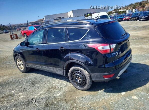 1FMCU9HD8JUC63839 2018 FORD ESCAPE Black Rear left