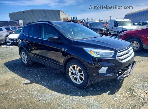 1FMCU9HD8JUC63839 2018 FORD ESCAPE Black Front right