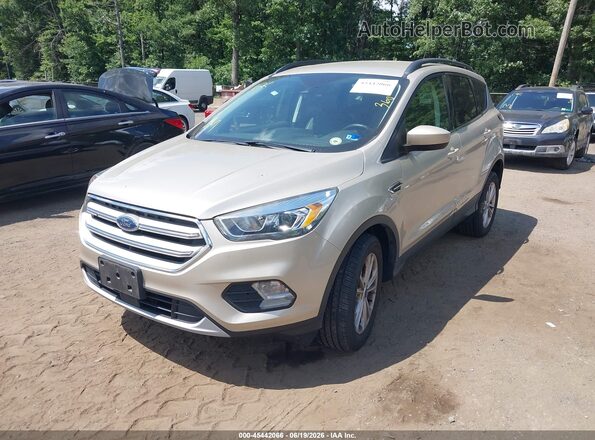 1FMCU9HD8JUD55372 2018 FORD ESCAPE Gold Front left