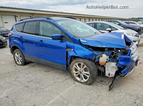 1FMCU9HD8JUD61284 2018 FORD ESCAPE Blue Առջևի աջ