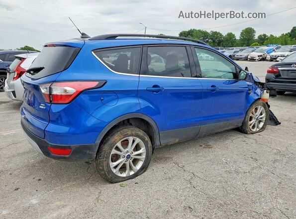 1FMCU9HD8JUD61284 2018 FORD ESCAPE Blue Հետևի աջ