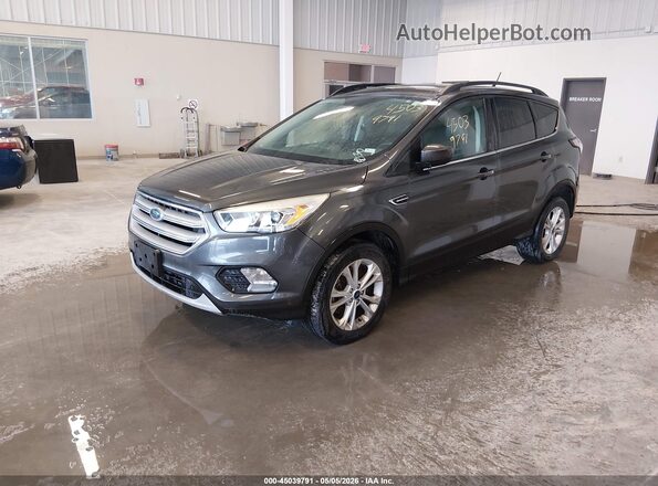1FMCU9HD9JUB24917 2018 FORD ESCAPE Черный Передняя левая четверть