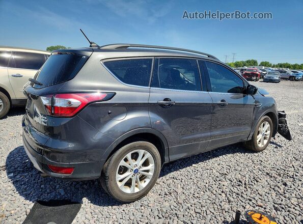 1FMCU9HDXJUA15933 2018 FORD ESCAPE Gray Задня права чверть