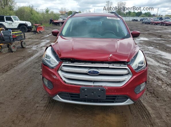 1FMCU9HDXJUC99385 2018 FORD ESCAPE Red წინა ხედი