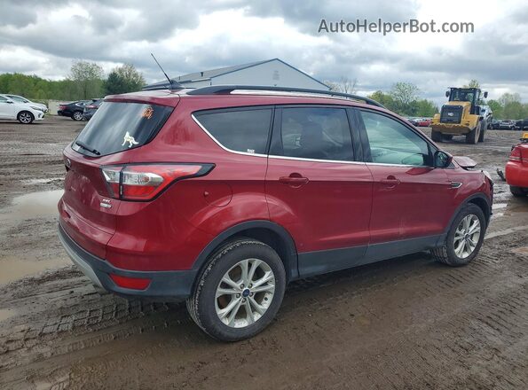 1FMCU9HDXJUC99385 2018 FORD ESCAPE Red უკანა მარჯვენა