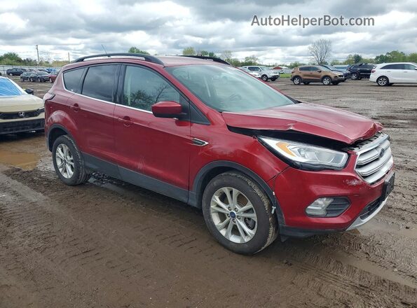 1FMCU9HDXJUC99385 2018 FORD ESCAPE Red წინა მარჯვენა