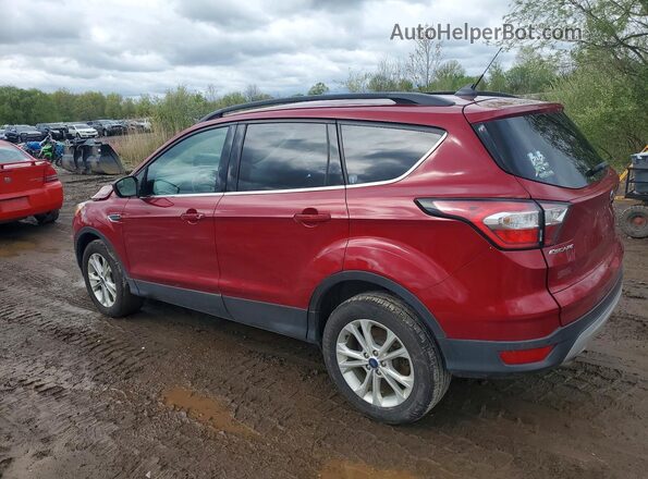 1FMCU9HDXJUC99385 2018 FORD ESCAPE Red უკანა მარცხენა