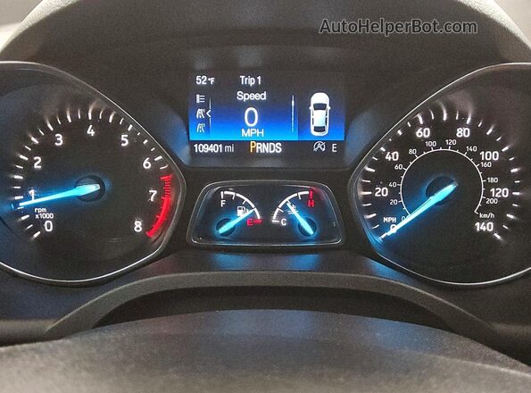 1FMCU9HDXKUB60794 2019 FORD ESCAPE Gray 