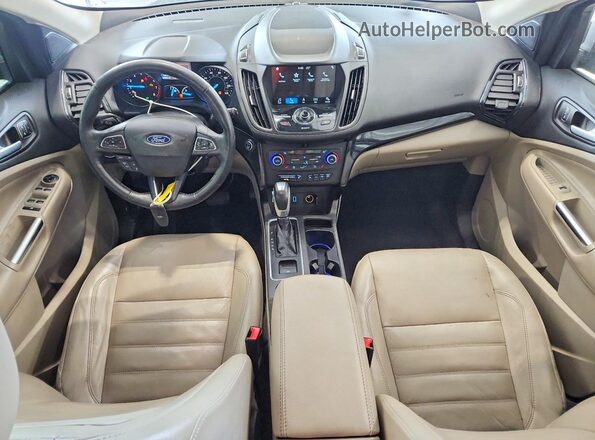 1FMCU9J90KUA63271 2019 FORD ESCAPE Silver Dashboard view