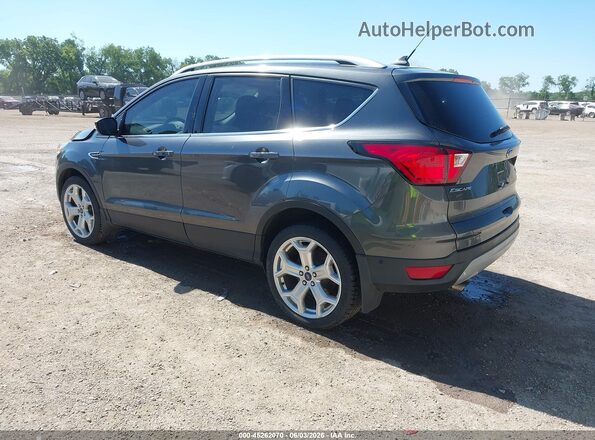 1FMCU9J90KUB51690 2019 FORD ESCAPE Gray Tył lewy