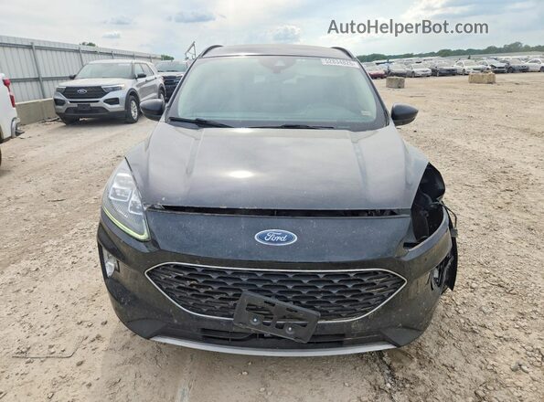 1FMCU9J90LUB20344 2020 FORD ESCAPE Black Widok z przodu