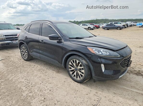 1FMCU9J90LUB20344 2020 FORD ESCAPE Black Przód prawy