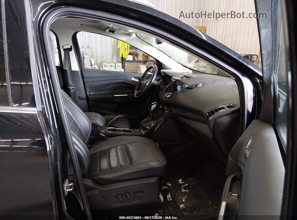 1FMCU9J91GUB02800 2016 FORD ESCAPE Black Front interior view