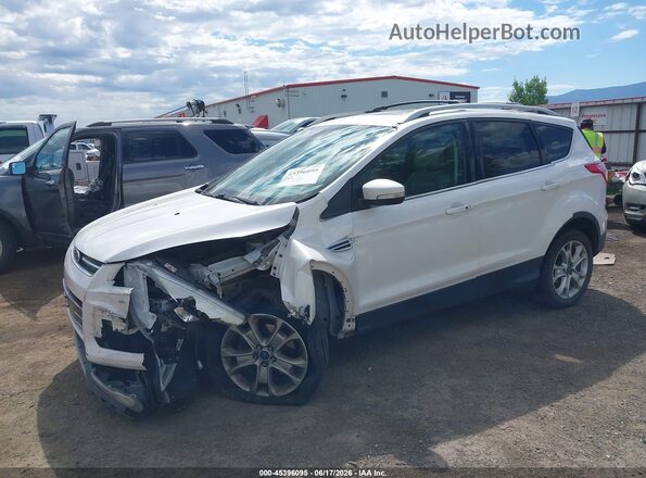 1FMCU9J91GUC81176 2016 FORD ESCAPE White Առջևի ձախ երեք քառորդ տեսարան