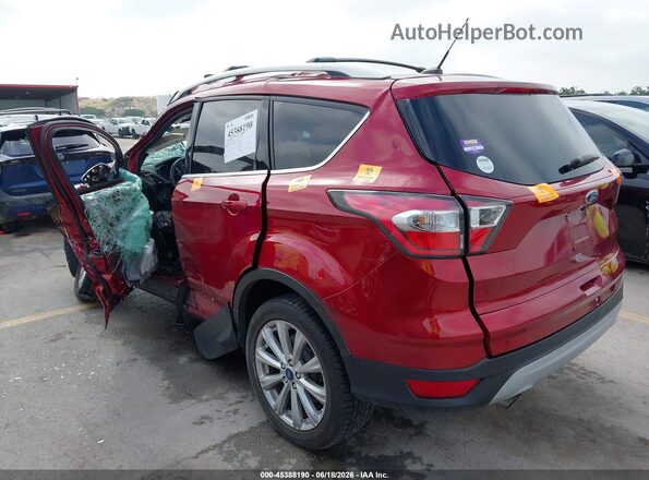 1FMCU9J91HUB34065 2017 FORD ESCAPE Red 
