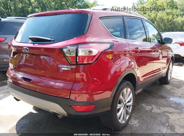 1FMCU9J91HUE95229 2017 FORD ESCAPE Burgundy უკანა მარჯვენა