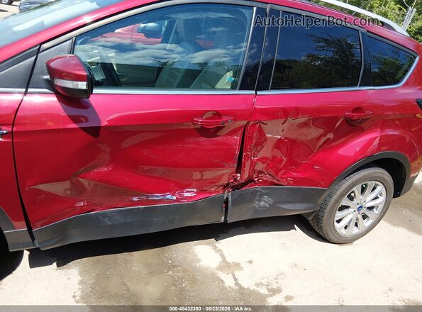 1FMCU9J91HUE95229 2017 FORD ESCAPE Burgundy წინა ხედი