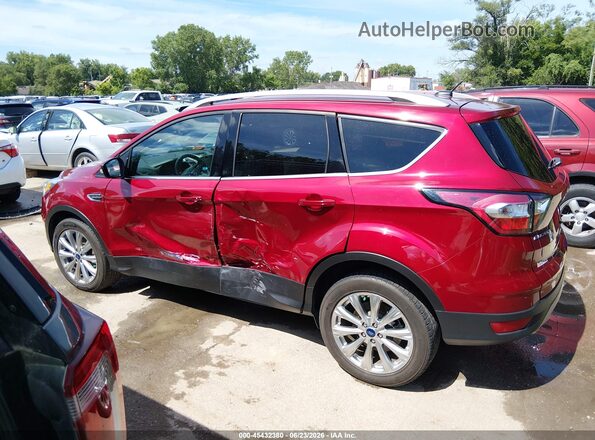 1FMCU9J91HUE95229 2017 FORD ESCAPE Burgundy სალონის 360-გრადუსიანი ხედი
