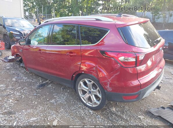 1FMCU9J91KUA31476 2019 FORD ESCAPE Red Rear left