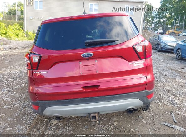 1FMCU9J91KUA31476 2019 FORD ESCAPE Red 