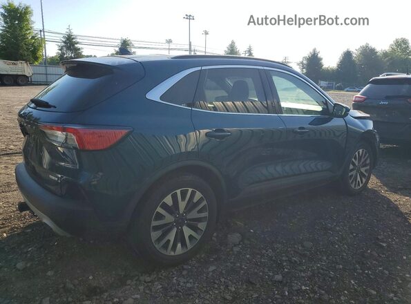 1FMCU9J91LUA48618 2020 FORD ESCAPE Синий Задняя правая четверть
