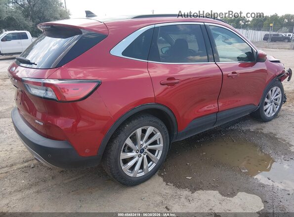 1FMCU9J91MUB36022 2021 FORD ESCAPE Red Rear right