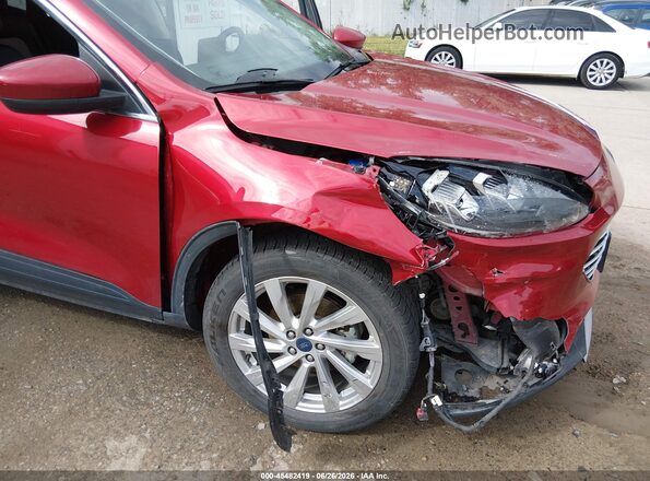 1FMCU9J91MUB36022 2021 FORD ESCAPE Red Front view