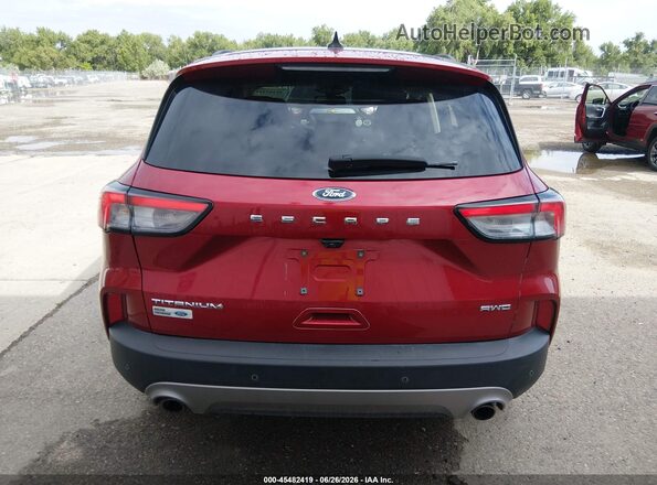 1FMCU9J91MUB36022 2021 FORD ESCAPE Red 