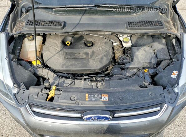 1FMCU9J92GUB80163 2016 FORD ESCAPE Gray Widok komory silnika